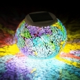 Color Changing Solar Powered Glass Ball Led Garden Lights