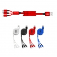 Retractable 3-in-1 Phone Charge Cable Or Charging Cable