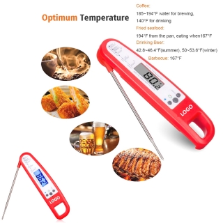 Foldable Backlit Food Thermometer