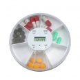 7 Days Timed  LCD Alarm Plastic Medical Case Pill Box Digital Reminder