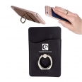 PU Leather Cell Phone Wallet with Ring Stand