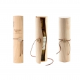 Natural Wood Cylinder Wine Box