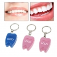Teeth Cleaning Dental Floss Key Chain Key Ring