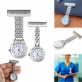 Portable Paramedic Nurse Brooch Pocket Watch Clip-on Hanging Watch