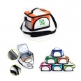 Custom High Quality Reusable Insulated Six-Pack Nylon Lunch Cooler Bag With Shoulder Strap