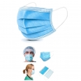 3 Ply Protective Facial Mask Non-woven Disposable Face Mask Earloop Prevent Coronavirus