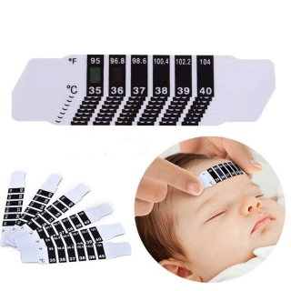 Instant Read Forehead Feverscan Temperature Thermometer Strips