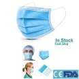 CE and FDA Approved 3 Ply Protective Facial Mask Non-woven Disposable Face Mask Earloop Prevent Coronavirus