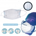 3 Layers Meltblown Non-Woven Mask Pad with Sticker