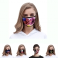 Full Color Imprint Washable Breathable  Face Mask Cool Mask Suit For Summer