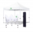 3X3m Advertising Tent With Portable Roller Carrying Bag