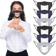 Reusable Unisex Visible Lip Face Mask