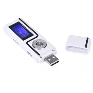 USB Flash Drive With MP3 Player and Display Screen