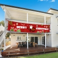 Large Merry Christmas Banner