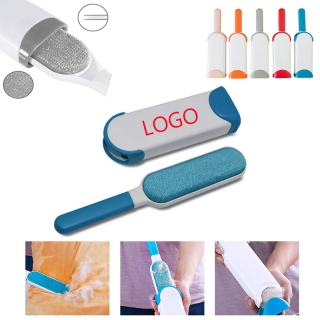 Lint Brush with Self-Cleaning Base