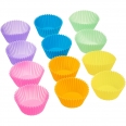 Reusable Silicone Baking Cups Nonstick Muffin Molds for Cake Balls