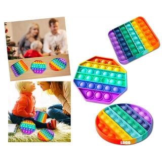 Multicolor Push Pop Bubble Fidget Sensory Toy