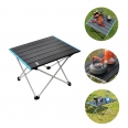 Portable Ultra-light BBQ Camping Picnic Party Barbecue Aluminum Alloy Large Folding Table