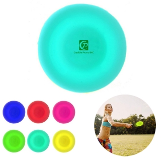 Mini Silicone Flying Disc Round Flyer