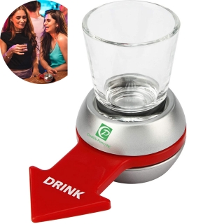 Spin The Shot Drinking Game Rotating Disc Toy