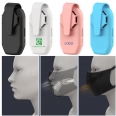 Personal Wearable Mask Fan With Protective Clip