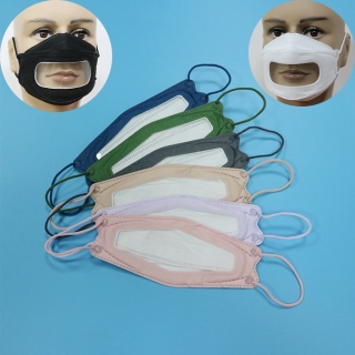 New Design Non-woven Fabric Face Mask With Clear Window