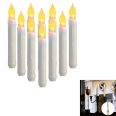 LED Batteries Operated Taper Flameless Candle