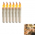 LED Flameless  Taper Candle With Timer