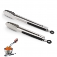 Stainless Steel Kitchen Cooking Tongs  9