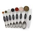 Chef Magnetic Measuring Spoons Set of 8