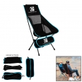 Lightweight Folding Camping Chair Portable Camp Chair with Headrest and Carry Bag