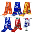Polyester Football Fan Scarf With Tassel