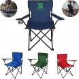 Outdoor Camping Chair Foldable Wide Back Chair with Cup Holder