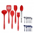 Durable Silicone Kitchenware 6 Pieces Set Cooking Utensil Set