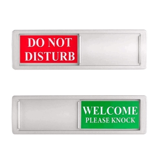 Do Not Disturb Acrylic Sign Privacy Sign Please Knock Sign