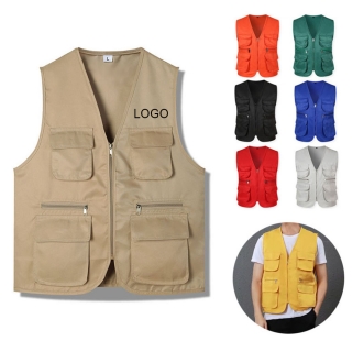 Multi Pockets Outdoor Work Vest