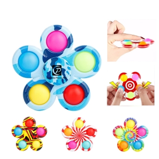 Pop Push Bubble Fidget Spinner Pop Bubble Push Sensory Toy