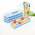 Silicone 14-Ice Cube Trays with Removable Lid