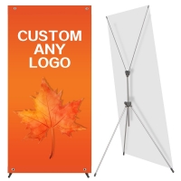 Custom Adjustable X Banner Stand Display