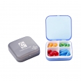 Portable Pill Box With 4 Compartments