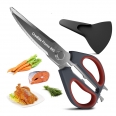 Multipurpose Utility Stainless Steel Kitchen Scissors With Blade Cover