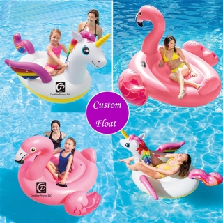 Custom PVC Inflatable Pool Float Or Inflatable Raft