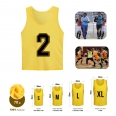 Team Sports Practice Polyester Mesh Vest for Football Basketball Soccer Volleyball