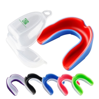 Sports Mouth Guard Mouthguard Teeth Braces with Case