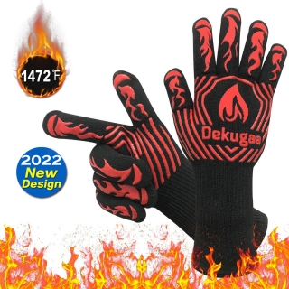 Custom High Temperature Resistance BBQ Microwave Oven Gloves