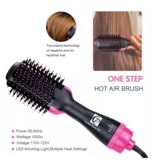Hair Dryer And Styler One Step Three In One Volumizer Hot Air Brush