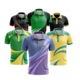 Custom Unisex Quick Dry Full Color Sublimation Polo Shirt