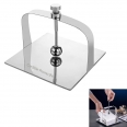Square Stainless Steel Napkin Holder With Weighted Arm