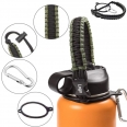 Paracord Handle for Wide Mouth Water Bottles Strap Carrier