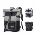 Nylon Man Backpack with 16 Inch Laptop Sleeve
